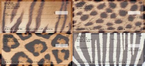 checks animal print